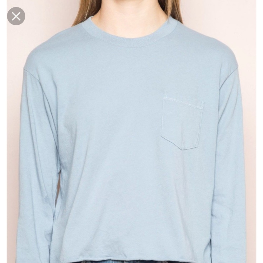 Light blue brandy Melville long sleeve